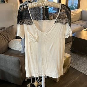 Ella miss lace-t shirt too